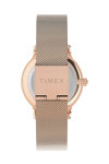 TIMEX Transcend Rose Gold Stainless Steel Bracelet