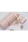 RADO Captain Cook Marina Hoermanseder Automatic Diamond Pink Leather Strap Gift Set (R32139708)
