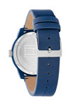 TOMMY HILFIGER Casual Blue Leather Strap