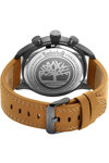 TIMBERLAND Nickerson Dual Time Brown Leather Strap