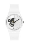 SWATCH Live Time White Plastic Strap