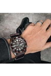SEIKO 5 Sports Automatic Brown Synthetic Strap