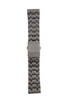 DIESEL Grey Stainless Steel Bracelet 28 mm width