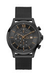GUESS Collection Executer Chronograph Black Stainless Steel Bracelet