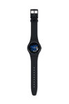 SWATCH Time to Blue Big Black Bio-Sourced Material Strap