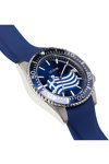 LEDOM Divers Blue Silicone Strap Greek Limited Edition
