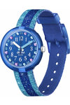 FLIK FLAK Shine In Blue Two Tone Recycled Pet Strap