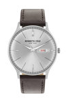 KENNETH COLE Gents Brown Leather Strap