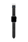 Λουράκι TED London HQ Black Leather Strap για APPLE Watches 42-44 mm