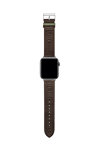 Λουράκι TED London HQ Brown Leather Strap για APPLE Watches 42-44 mm