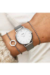 CLUSE Minuit Silver Stainless Steel Bracelet Gift Set