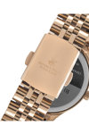 BEVERLY HILLS POLO CLUB Ladies Diamonds Rose Gold Stainless Steel Bracelet