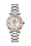 BEVERLY HILLS POLO CLUB Ladies Diamonds Two Tone Stainless Steel Bracelet
