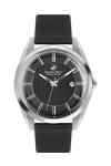 BEVERLY HILLS POLO CLUB Gents Black Leather Strap