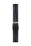 TISSOT Blue Leather and Rubber Strap 22 mm