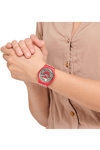 SWATCH Peanuts Red Silicone Strap
