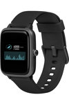 Q&Q Citrea Smartwatch Black Plastic TPU Strap