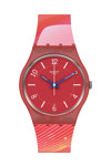 SWATCH Olympics special Charm Of Calligraphy Multicolor Silicone Strap
