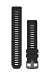 GARMIN Instinct 2 & Crossover Series Black Silicone Band 22mm