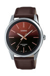 CASIO Collection Brown Leather Strap