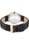 KENNETH COLE Modern Classic Black Leather Strap