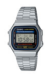 CASIO Vintage Iconic Chronograph Silver Stainless Steel Bracelet