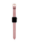 TED Magnolia Pink Saffiano Leather Strap for APPLE Watches 38-40 mm