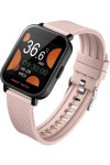 DAS.4 Smartwatch Chronograph Pink Silicone Strap SL44