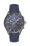 BEVERLY HILLS POLO CLUB Blue Leather Strap
