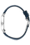 BEVERLY HILLS POLO CLUB Diamonds Blue Leather Strap