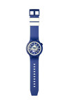 SWATCH Big Bold Iswatch Blue Blue Silicone Strap