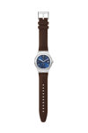 SWATCH Irony Sistem 51 Magnificent Irony Brown Leather Strap