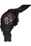 SECTOR EX-40 Dual Time Chronograph Black Synthetic Strap