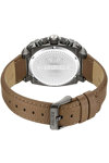 POLICE Norwood Brown Leather Strap