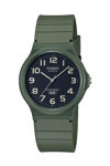 CASIO Collection Olive Green Rubber Strap
