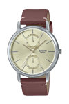 CASIO Collection Brown Leather Strap