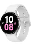 Samsung Galaxy Watch 5 44mm with White Silicone Strap