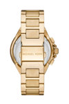 Michael KORS Camille Crystals Chronograph Gold Stainless Steel Bracelet