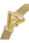 GUESS Fame Crystals Gold Stainless Steel Bracelet