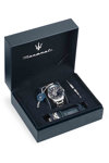 MASERATI Sfida Silver Stainless Steel Bracelet Gift Set