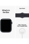 Apple Watch Series 8 GPS 41mm Midnight with Midnight Sport Band