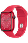 Apple Watch Series 8 GPS 41mm Red with Red Sport Band