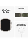Apple Watch Ultra GPS + Cellular 49mm with Green Alpine Loop - Small