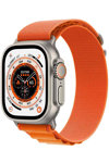Apple Watch Ultra GPS + Cellular 49mm with Orange Alpine Loop - Large