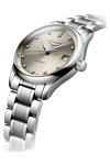 LONGINES The Longines Master Collection Diamonds Automatic Silver Stainless Steel Bracelet