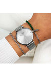 CLUSE Triomphe Silver Stainless Steel Bracelet