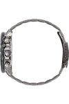 PATROUILLE DE FRANCE Athos 3 Dual Time Silver Stainless Steel Bracelet