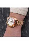 FESTINA Zircons Chronograph Rose Gold Stainless Steel Bracelet