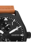 OOZOO Timepieces Brown Synthetic Strap