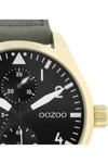 OOZOO Timepieces Khaki Synthetic Strap